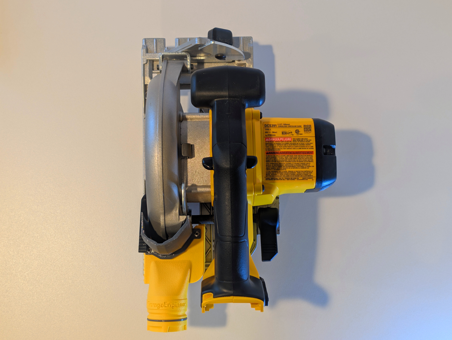 Vacuum Adapter for DeWALT DCS391 20v Circular Saw (Airlock Compatible)