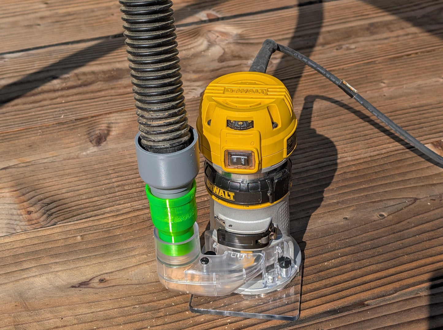 Festool Cleantec 27D (compatible) to DeWALT DNP615 vacuum adapter