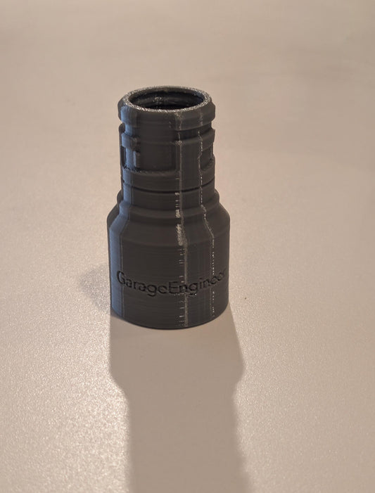 Festool D27 compatible nozzle for standard 1.25" vacuum hose